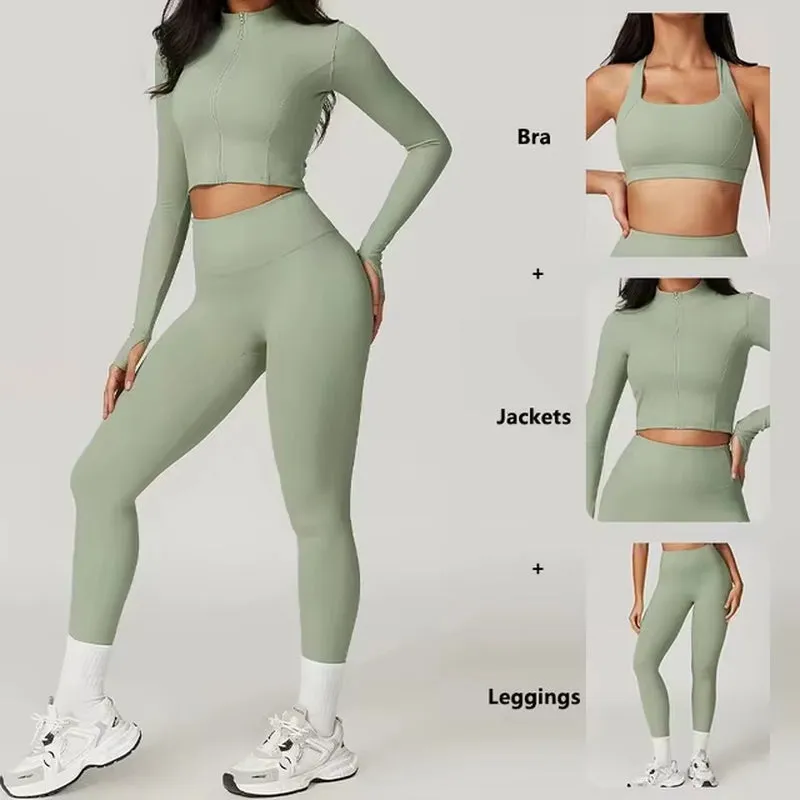 Women's 3-Piece Workout Set