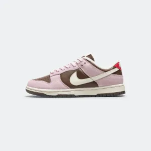 Womens Dunk Low Retro PRM - Cacao Wow/Pale Ivory-Pink Foam