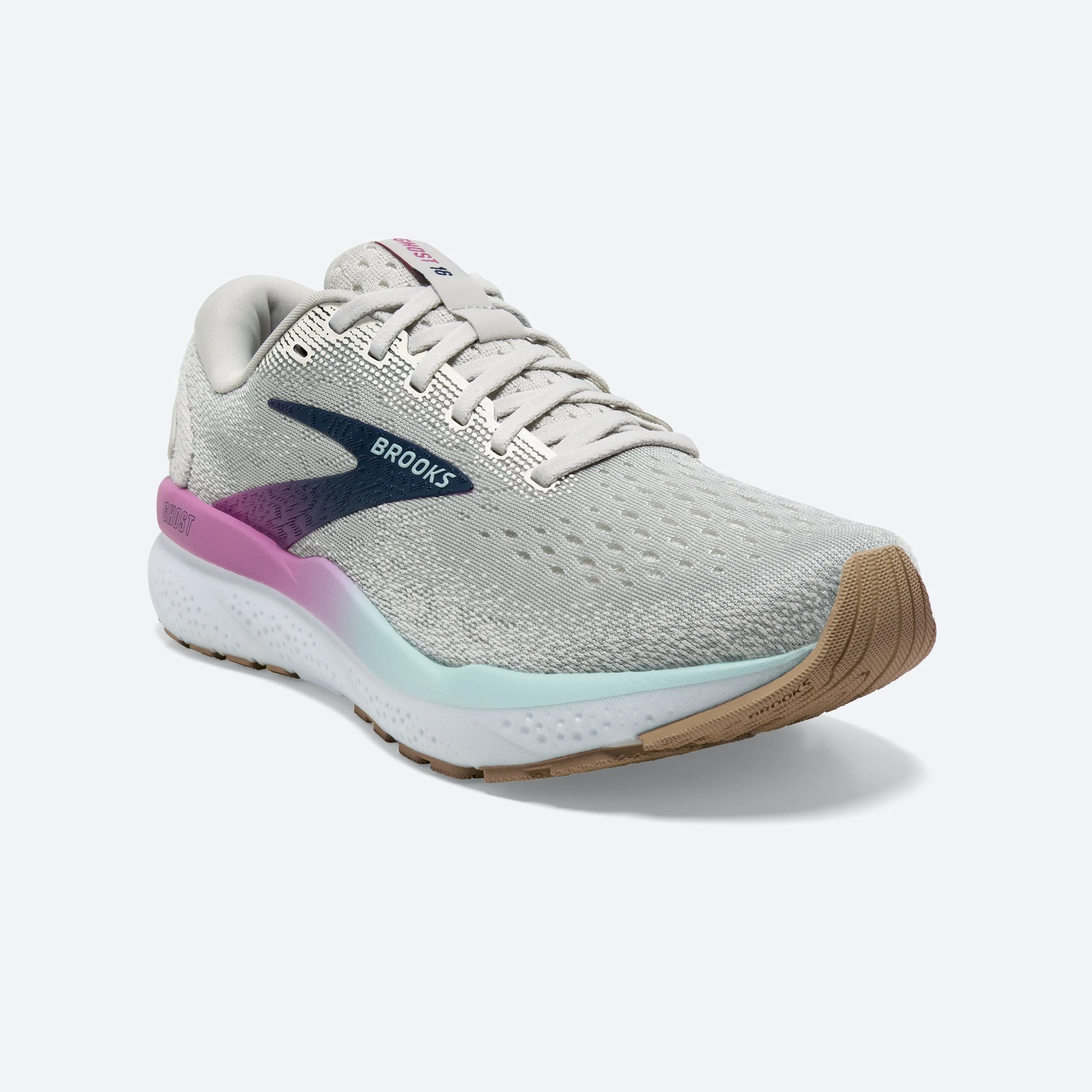 Women's Ghost 16 Shoe - White/Grey/Estate Blue