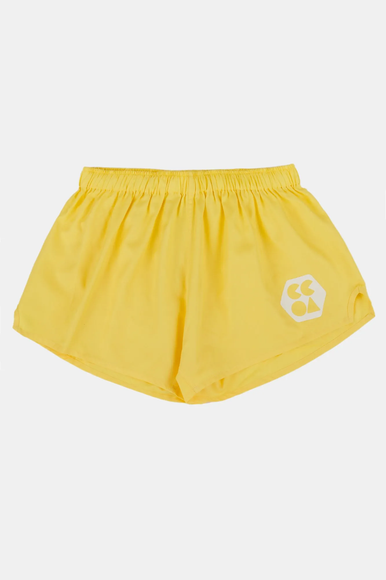 Women's Lightweight Sports Short Plastic Free - Canary Yellow