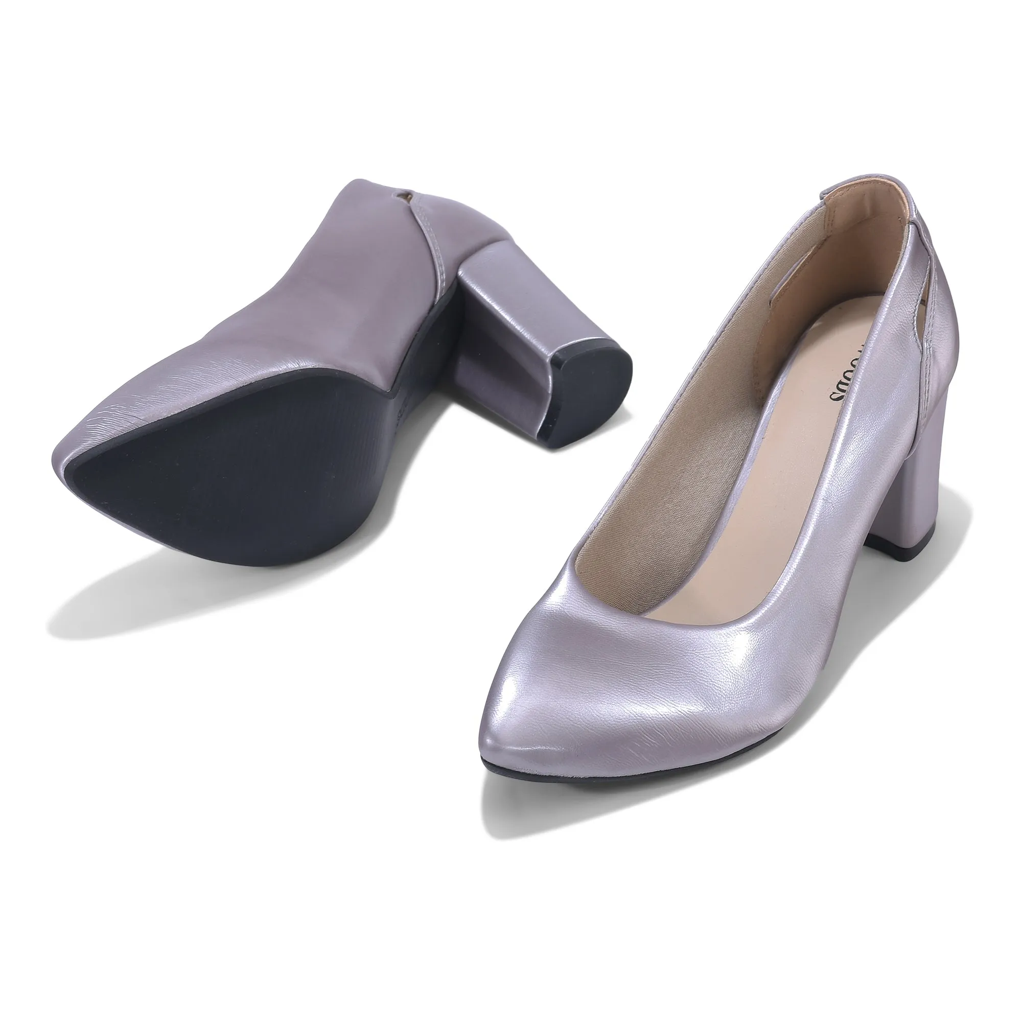 Woodland Women’s High Heel Shoes #10365 (Color: Gun Metal)