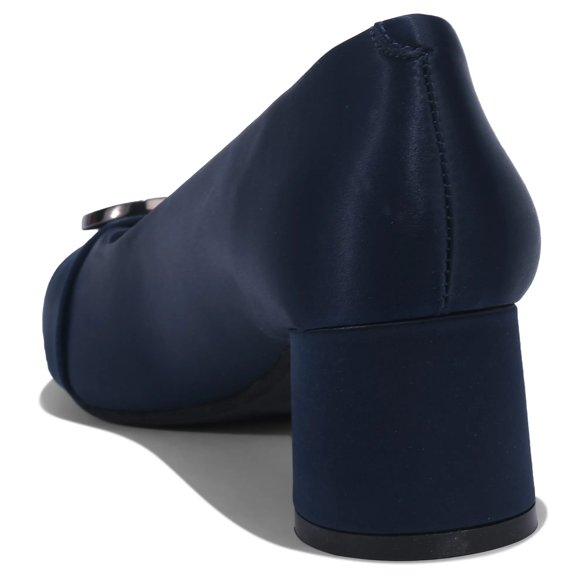 Woodland Women’s Soft Satin High Heel Shoes #10414